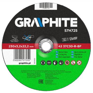 Cutting disc for stone 230 x 3.2 x 22.2 mm 42 37C30-R-BF