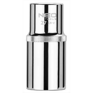 Deep socket 1/2", 27mm, 6 points, Superlock
