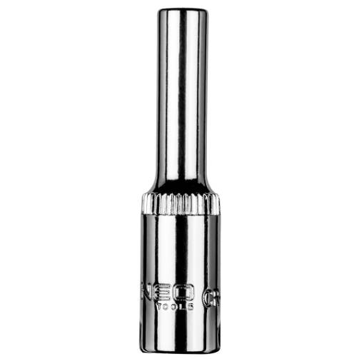 Long hexagonal socket 1/4", 4.5 mm