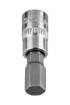 Padrunotsik 1/4" kuuskant 8x37mm