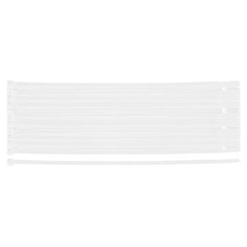 EXTREME cable ties 4.8 x 200 mm, white, 100 pcs
