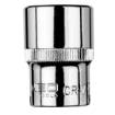 Hexagonal socket 1/2", 21 mm