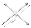Cross wheel wrench 17/19/22mm 1/2"