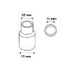 Hexagonal socket 1/2", 11 mm