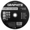 Cutting wheel, corundum for metal/INOX 230 x 2.5 x 22.2 mm, 41 A30-S-BF