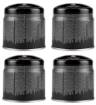 Gas soldering lamp for 190 g cartridges + 4 cartridge gas cartridges