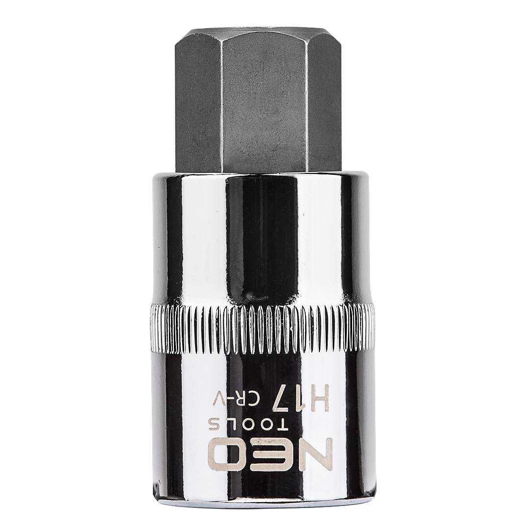 Socket bit hex 1/2'' H17, 55mm