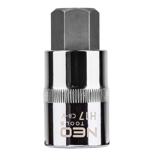 Socket bit hex 1/2'' H17, 55mm