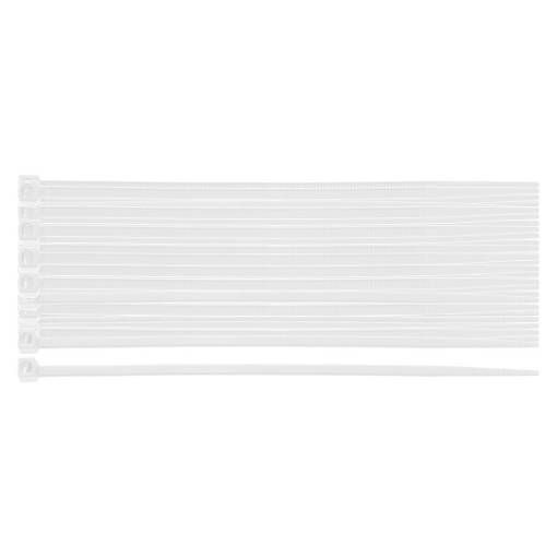 EXTREME cable ties 2.5 x 80 mm, white, 100 pcs