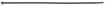 EXTREME cable ties 3.6 x 300 mm, black, 20 pcs