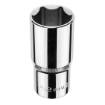 Long hexagonal socket 1/2", 29 mm