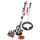 Plaster sander 710W, 215 mm, round and triangular foot, torch