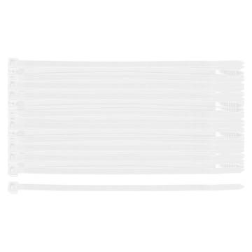 EXTREME cable ties 4.8 x 150 mm, white, 100 pcs