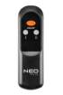 Infrared heater 2000W, IP55, heating element golden halogen lamp, remote control, power regulation 2 levels