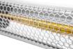 Infrared heater 2000W, IP55, heating element golden halogen lamp, remote control, power regulation 2 levels