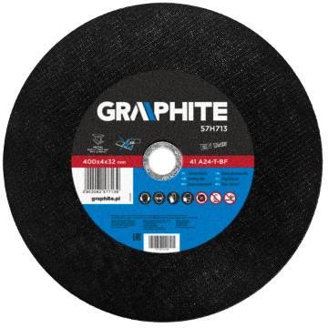 Cutting disc for metal 400 x 4.0 x 32 mm, 41 A24-T-BF