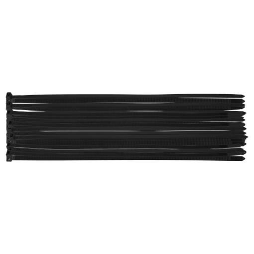 EXTREME cable ties 7.6 x 300 mm, black, 50 pcs