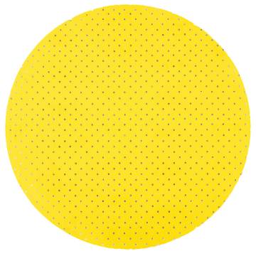 Perforated sanding discs 225 mm, P180, for grinders 59G264, 59G265, 5 pcs.