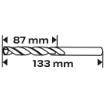 HSS-Co metal drill bit, 10.2 mm