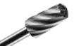 HSS cutter bullet 6.0 mm, shank 3.2 mm, 2 pcs.