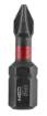 Impact bits PH1/2/3, PZ1/2/3 x 25 mm, 6 pcs.
