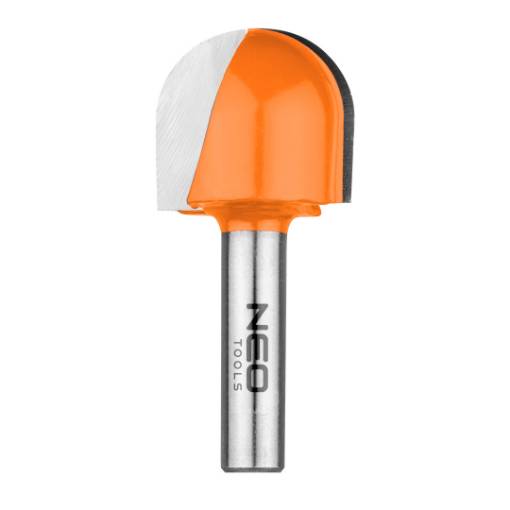 Long U-groove cutter, TCT, 25.4x22.5 mm, shank 8mm