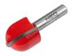 Long U-groove cutter, TCT, 25.4x22.5 mm, shank 8mm