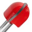 Long U-groove cutter, TCT, 25.4x22.5 mm, shank 8mm