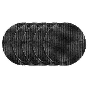 Velcro-backed sanding mesh 180 mm, K40, 5 pcs for sander 59G263