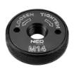 Quick-action nut for angle grinder, M14
