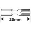 Impact bits TX15 x 25 mm, 20 pcs.