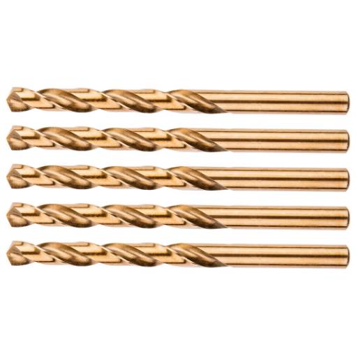 HSS-Co metal drill bits 8.5 mm, 5 pcs.