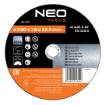 Metal cutting discs 230 x 1.9 x 22.2 mm, 41 A46-S-BF, 5 pieces film