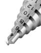 Step drill bit, 4-22 mm