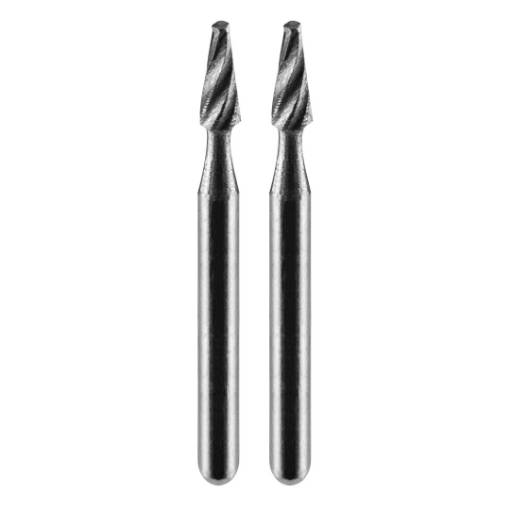 HSS router bit 1.4 mm cone, shank 3.2 mm, 2 pcs.
