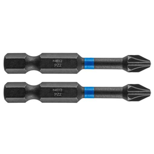 Impact bits PZ2 x 50 mm, 2 pcs.