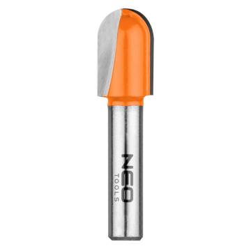 Long U-groove cutter, TCT, 12.7x19.6 mm, shank 8mm