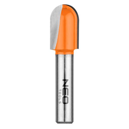 Long U-groove cutter, TCT, 12.7x19.6 mm, shank 8mm