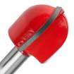 Long U-groove cutter, TCT, 12.7x19.6 mm, shank 8mm