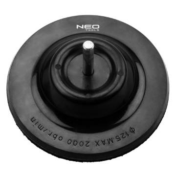 Velcro disc 125 mm x 4 mm, shank 8 mm
