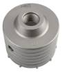 Forked hole saw 80 mm with HEX adapter and pilot drill bit