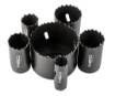 Co8% bi-metal holesaws (19, 25, 30, 35, 40, 68 mm), set of 9 el.