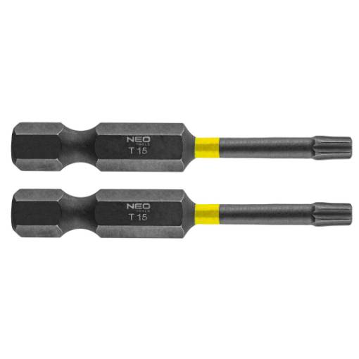 Impact bits TX15 x 50 mm, 2 pcs.