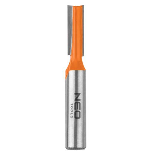Double toothed end mill, TCT, 6x19 mm, shank 8 mm