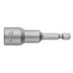 Magnetic socket 13x65 mm, shank 1/4"