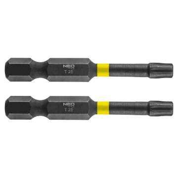 Impact bits TX25 x 50 mm, 2 pcs.