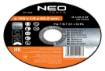 Metal cutting disc 125x1.0x22.2 mm, INOX, 10 pcs. 41 A60-R-BF