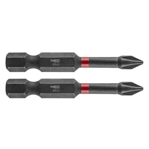 Impact bits PH1 x 50 mm, 2 pcs.