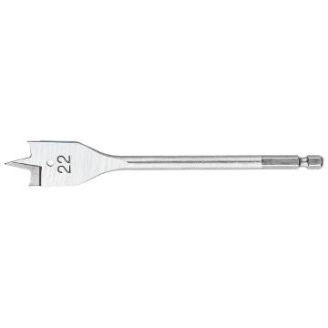 Blade wood drill bit, 22x152 mm