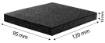 Abrasive sponge 120 x 95 x 10 mm, P180